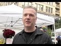Joe Murphy at the Farmer's Market