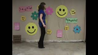 Line Dancing by Sparkles - HALF A CHA, easy beginner