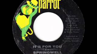 Springwell - It's For You