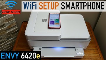 HP ENVY 6420e WiFi setup Android Phone.