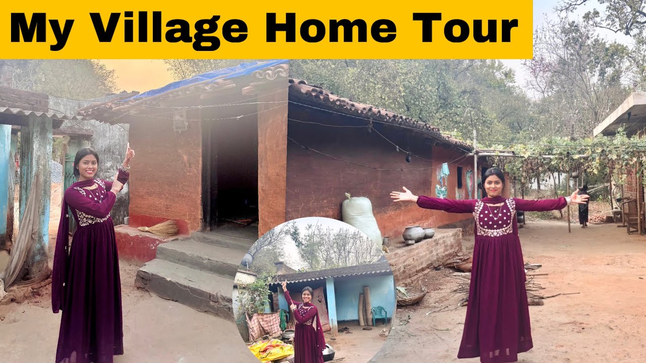 My Village Home Tour 😊 | 50 Years Old My Home Tour |