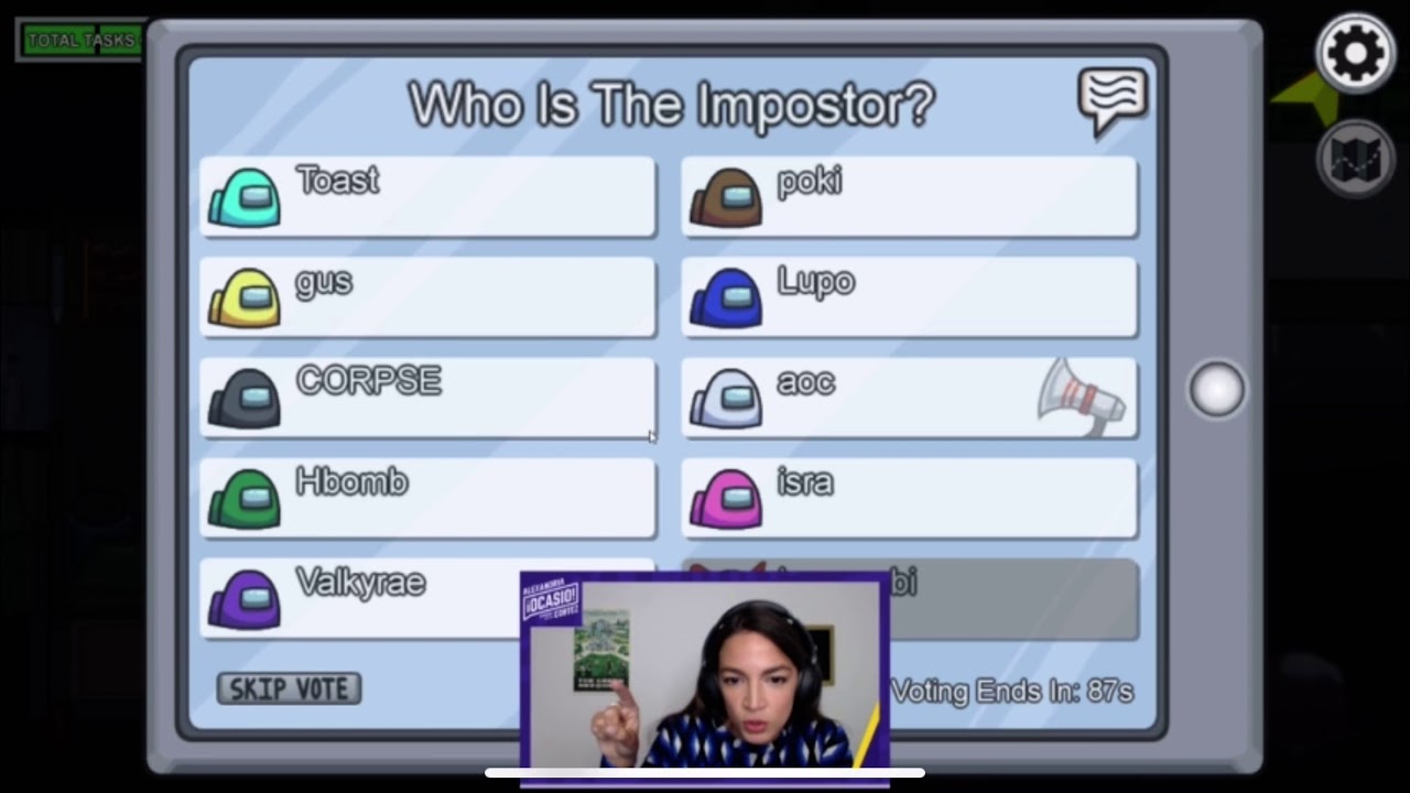 Toast marinading a US congress women