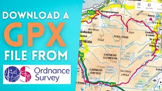 Download a GPX file from Ordnance Survey