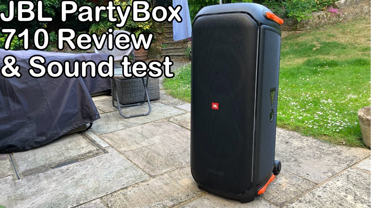 JBL Partybox 710 Review and Sound Test - YouTube