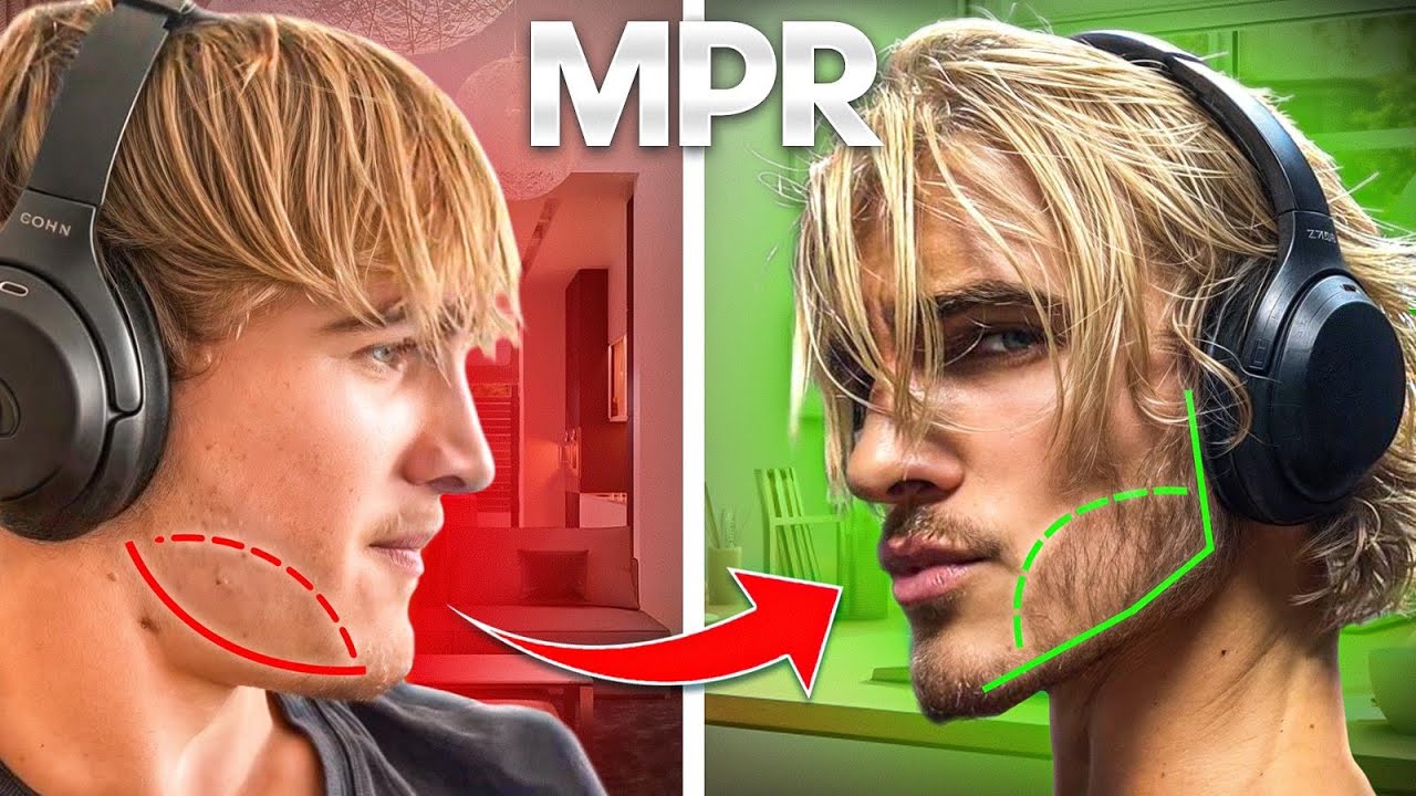 WHY YOUR JAWLINE SUCKS (MPR TUTORIAL) - YouTube