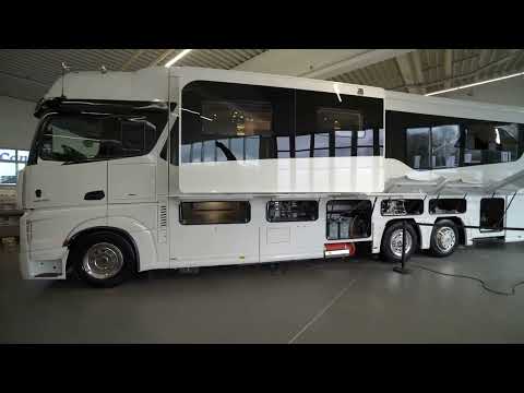 Largest motorhomes: Concorde Centurion 1200 Mercedes Benz Actros Giga Liner  Made in Germany
