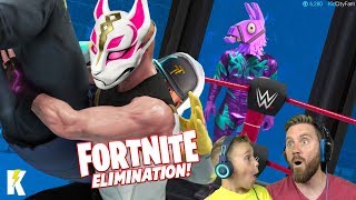 Fortnite Elimination Chamber Match in WWE 2k19 (WITH LLAMA)! K-City GAMING screenshot 3