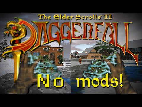 I Suffered Daggerfall With NO Mods!