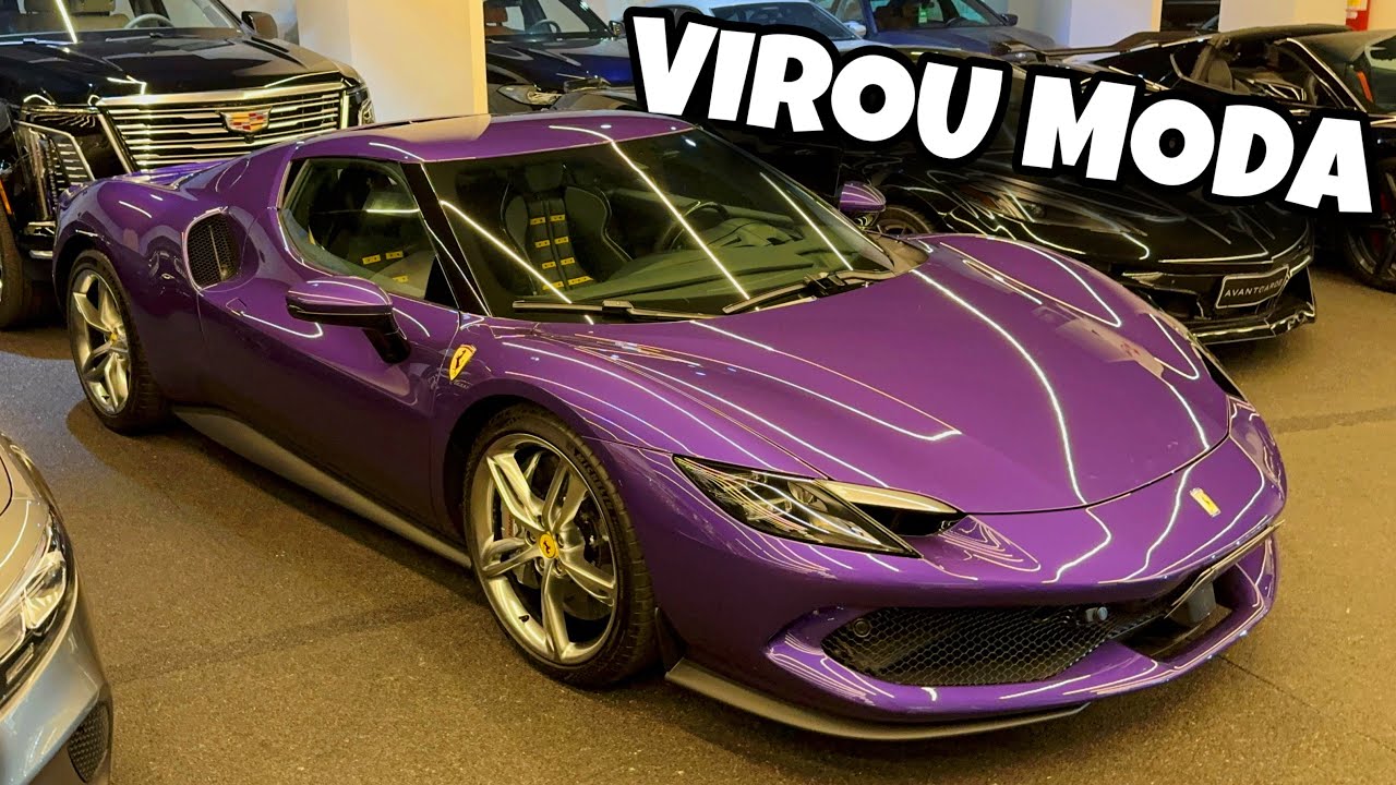 VIROU MODA TER CARRO ROXO!!!