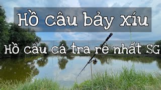 Review Hồ câu cá tra “thịt” xuất câu “RẺ” nhất sài gòn. Hồ câu bảy xíu - quận 2. #cốt_cơm_dừa_hăng