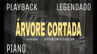 🎹Playback Piano - Árvore Cortada Valesca Mayssa Com Legenda