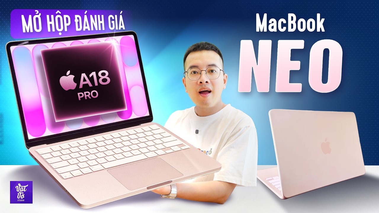 Trai nghiem MacBook Neo ban re nhat kiem tra hang chinh hang