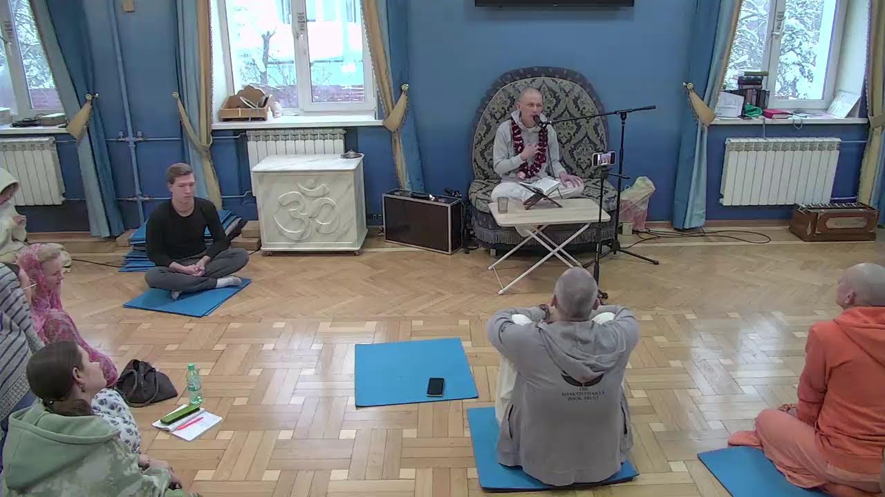 ЕМ Рагхава Пандит дас - Шримад Бхагаватам на фести Прямой эфир через restream.su