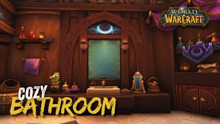 WoW Housing - Building a Cozy Bathroom! screenshot 4