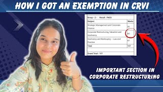 Important Section in CR | How to Crack CRVI CS Professional 2025-2026 | One Day Before Exam |