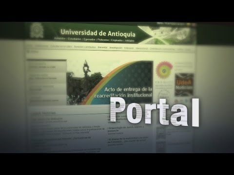 U de A - Sistema de Comunicaciones, Portal Universitario