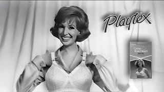 Playtex Cross Your Heart Bra featuring actress Julie Bennett (c. 1967)