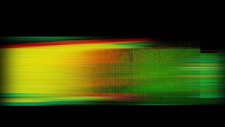 Digital Glitch Screen Lights - Yellow Error Effect Overlay & Background Loop