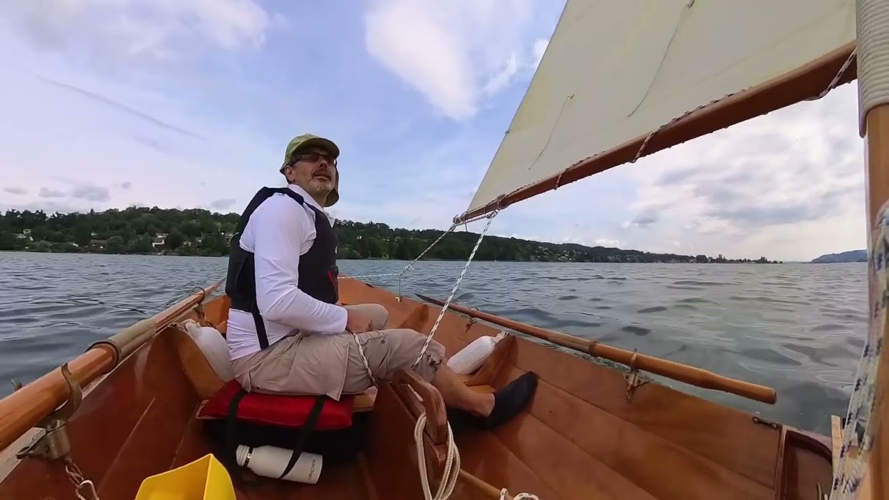 Catching fast winds with my Northeaster Dory