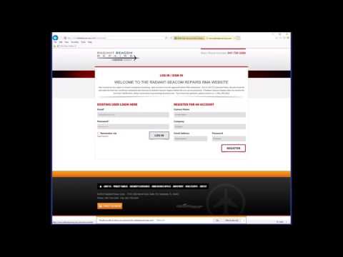 RDS Repairs RMA Portal Demo