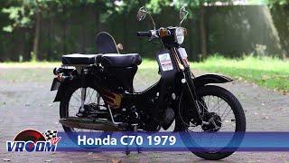 Honda C70 1979 gaya ‘Restomod’ Angin Malam