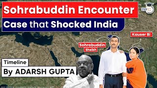 The Mystery of Sohrabuddin Sheikh Encounter case | Timeline of Sohrabuddin Encounter | UPSC Exam