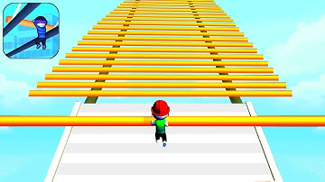 Satisfying Mobile Game Roof Rails Top Gameplay Walkthrough Big Update Freeplay Max Levels