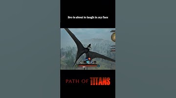 It laughed in my face 😆 Hatz Swoop clamp - Path of Titans - Gondwa Official #pathoftitans
