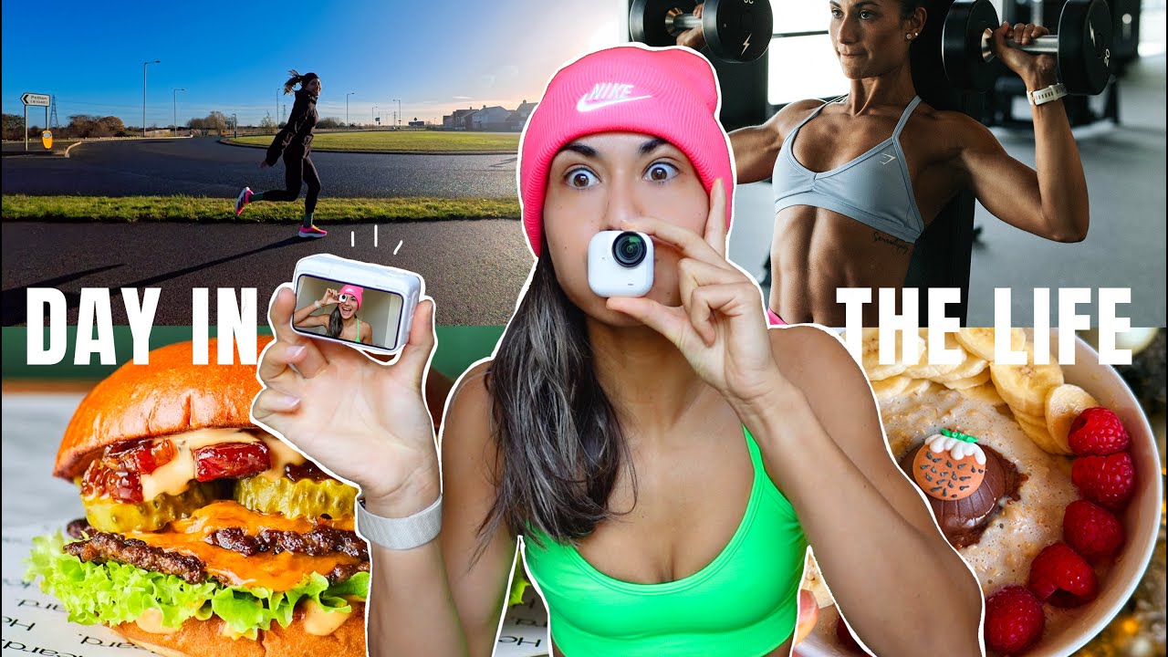 Day in the life *new marathon build, testing insta360 go ultra, cooking & lifting*