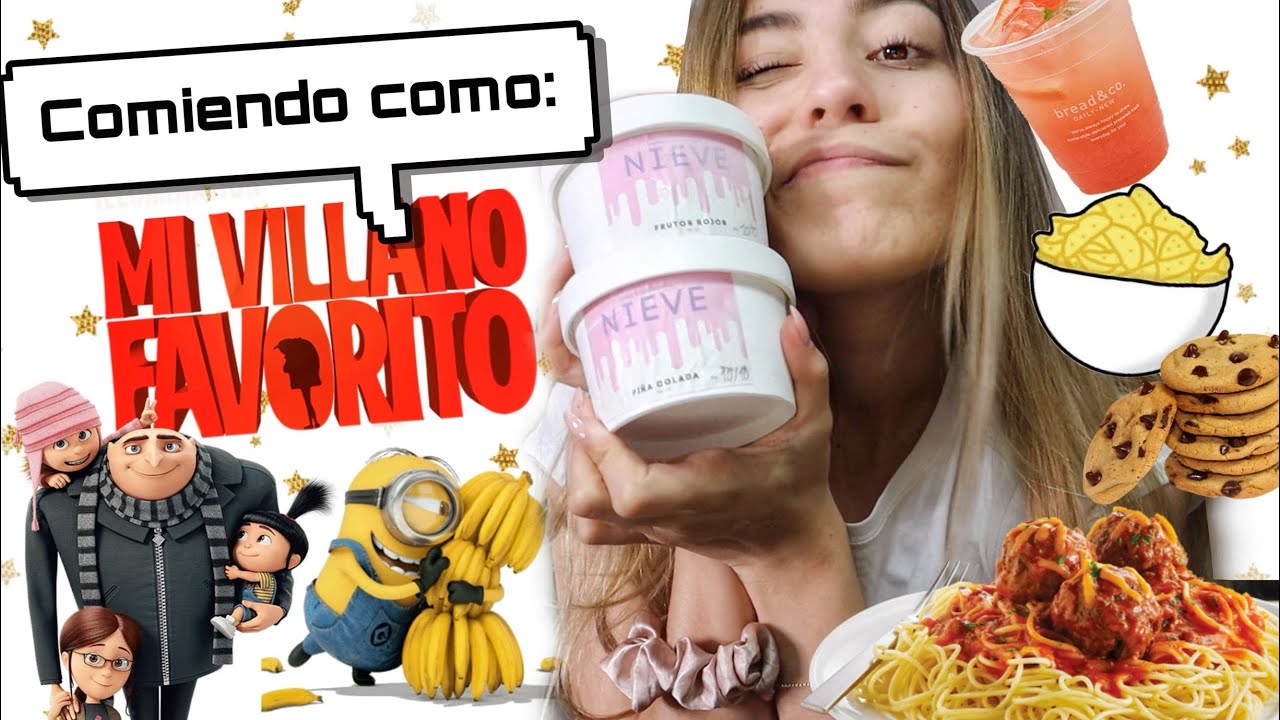 Comí como MI VILLANO FAVORITO