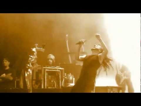Korn - MADNESS Jonathan Davis on stage in POLAND 01.06.2011