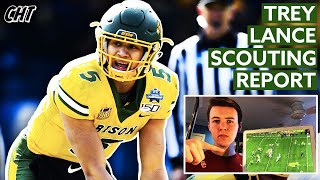 MOST CONFUSING 2021 NFL DRAFT QB | Trey Lance Scouting Report [Trey Lance Film Analysis]