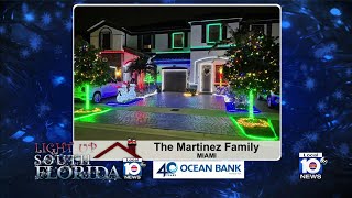 Local 10's Light Up South Florida highlights Martinez home in Miami