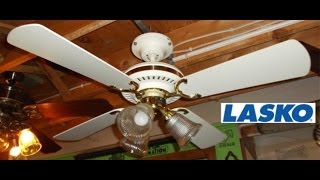 Lasko / House Beautiful Ceiling Fan - YouTube