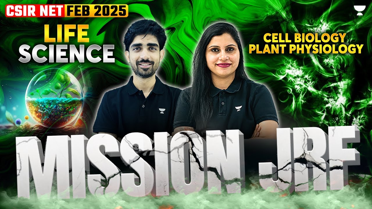 CSIR NET 2025 Life Science | CSIR NET JRF 2025 | Cell Biology CSIR NET ...