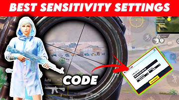 New Zero Recoil Sensitivity Code + Control Code PubgMobile|Bgmi sensitivity Settings 2.4 Update