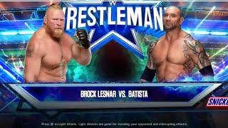 Download Lagu Brock Lesnar vs Batista MP3