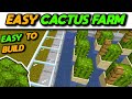 EASIEST Automatic AFK Cactus Farm Tutorial (Java &amp; Bedrock) - Minecraft 1.20