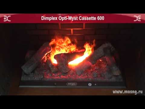 comfortvdome.ru Установка и настройка электрокамина Dimplex Cassette 600 серии Opti-myst