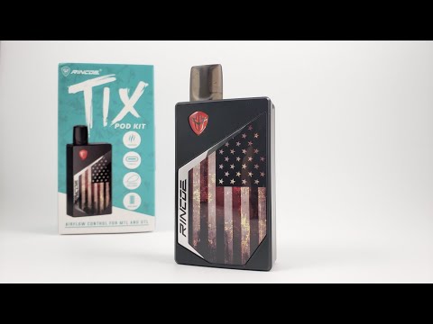 Rincoe Tix Pod Kit Review - It's very similar to the Artery Pal 2