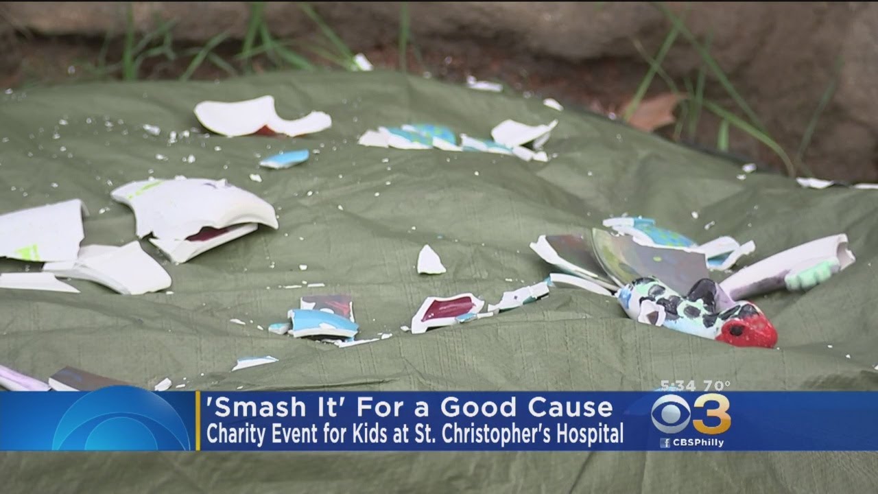 Philadelphia Pottery Studio Smashing Stuff For A Special Cause