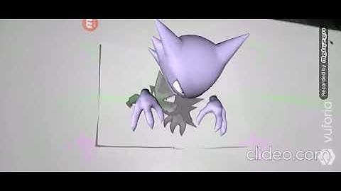 PokedexAR: An AR application using Vuforia Engine and Unity