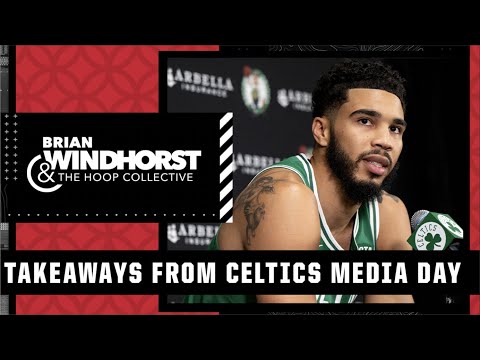 Reacting to the biggest takeaways from media day with the celtics | the hoop collective