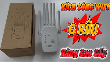 BỘ KÍCH SÓNG WIFI 6 RÂU CAO CẤP TỐC ĐỘ 300Mbps KHOẺ NHẤT HIỆN NAY