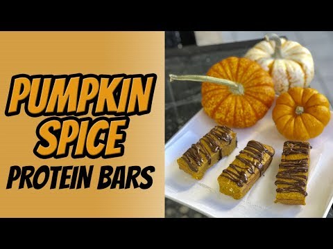 Pumpkin Spice Protein Bars Recipe