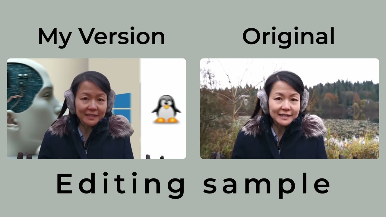 Original vs My version | Editing Sample | Dr. Grace Lee