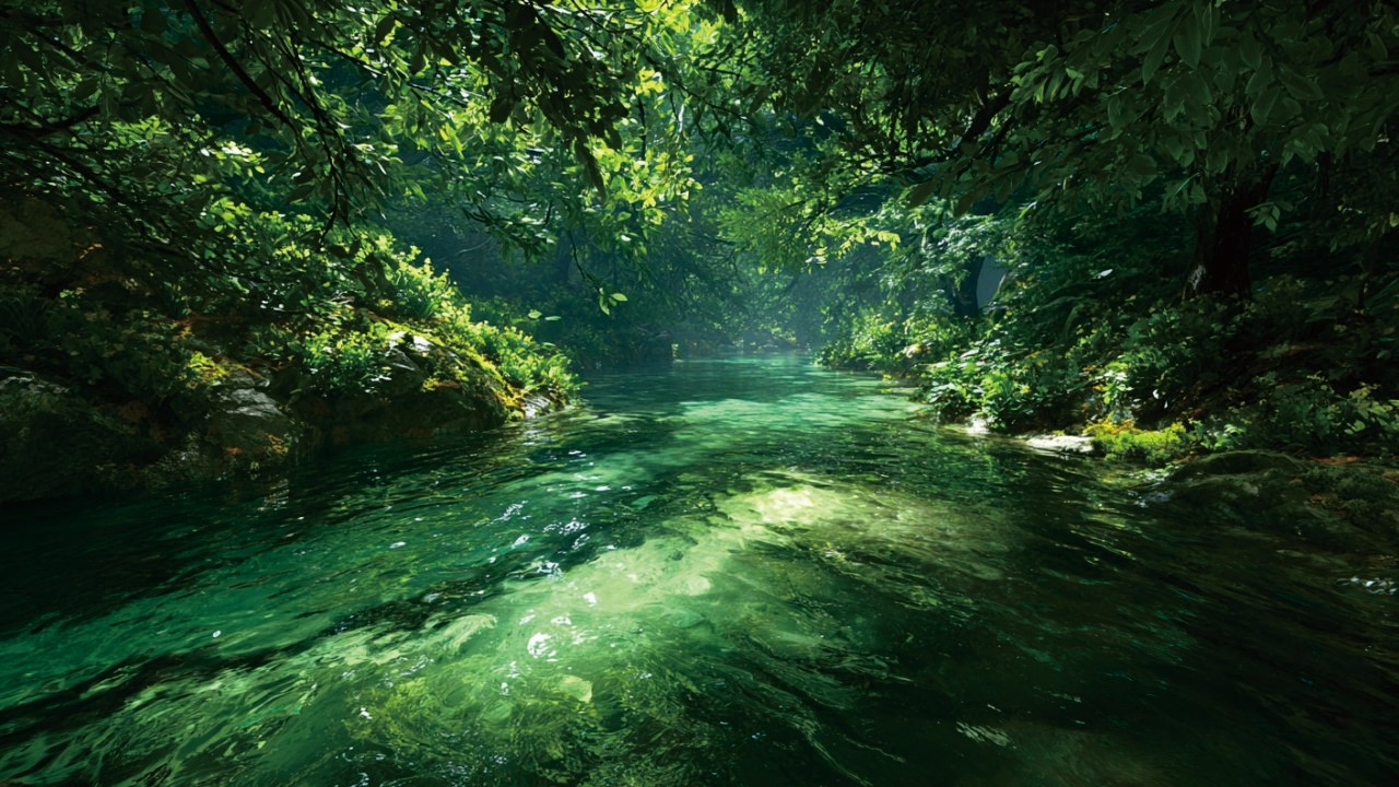 Peaceful Woodland Stream LIVE 🕊️ Calming Birds & Water Ambience