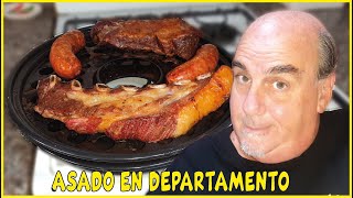 Asado en departamento