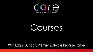 CORE - Courses