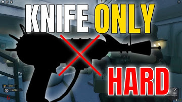 KNIFE ONLY CHALLENGE! Extremely Hard to Survive on The Undead Nocturn Map | Michael
